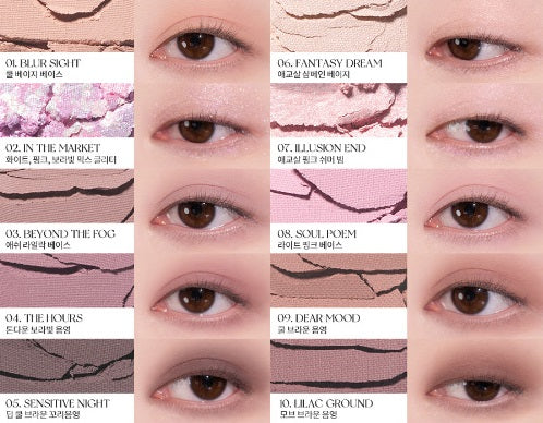 ROM&ND Better Than Palette 09 Dreamy Lilac Garden
