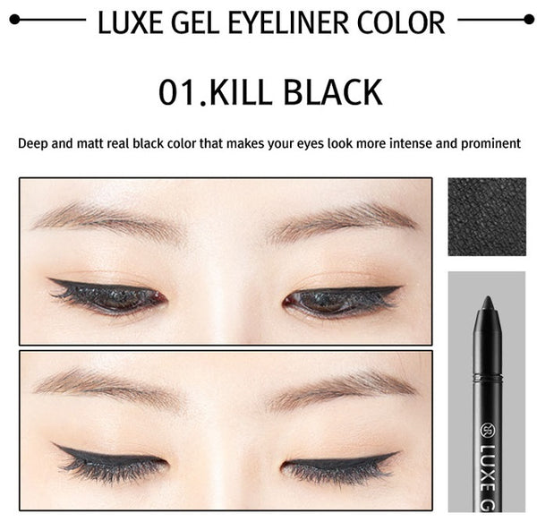 RIRE Luxe Gel Eyeliner Kill Black 0.5g